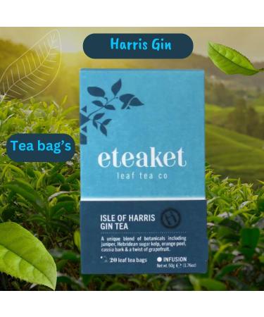 Eteaket Leaf Tea Co Infusion & Black Tea-Bag Pick N Mix - Choose From with 5 Flavours | Breakfast Blend Isle of Harris Gin Perfect Peppermint Royal Earl Grey - Pack of 3 - Buy Online on GoSupps.com