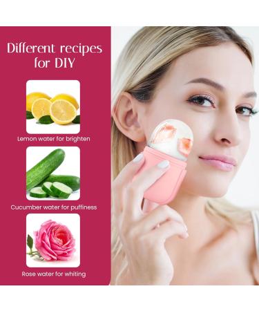 Buy Ice Face Roller Massager - Reusable Silicone Mold for Natural Skin Care De-Puffing Eye Bags & Reducing Migraine Pain | International Shipping Available - Buy Online on GoSupps.com