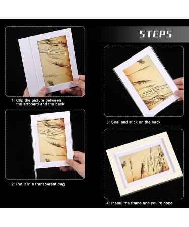 Crystal Clear Acid-Free Storage Sleeves for Art Prints - 60 Pack (5x7, 8x10, 11x14 Inches) - Buy Online on GoSupps.com