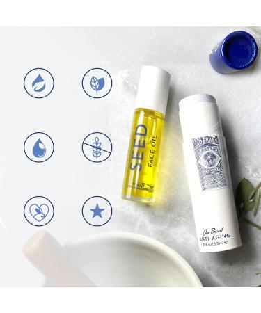 Jao Brand Seed Face Oil | Hydrating Serum For Plump Smooth Skin | Lightweight Moisturizer | Facial Oil For All Skin Types | Restores Elasticity | No Parabens No Fillers | 0.29 fl. oz. - Buy Online on GoSupps.com