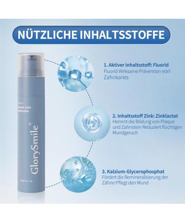 Feligio Fluoride Toothpaste - Reduces Sweat Odor Plaque & Tartar Control 75ml Mint Flavor - International Shipping Available - Buy Online on GoSupps.com