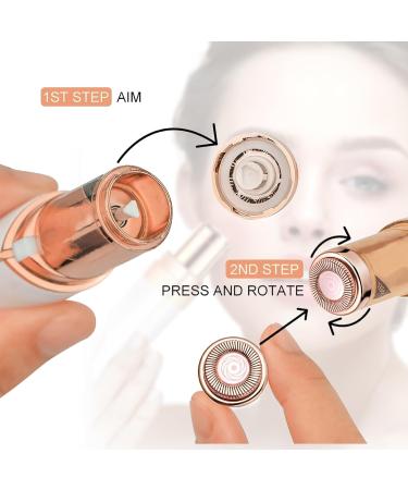 Xumann 4 PCS Facial Hair Remover Replacement Heads for JML Flawless - Compatible with Gen 1, Flawless Hair Remover - Buy Online on GoSupps.com