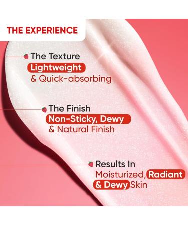 MENT Strawberry Dew Strobe Cream - Radiance Moisturizer & Highlighter for Instant Glow | Hydrating Skin Cream for Women & Men | 30ml - Buy Online on GoSupps.com