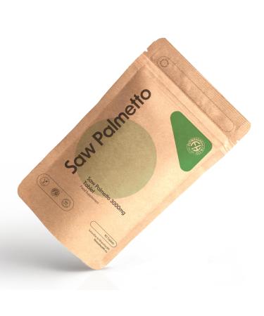 Fitness Health Saw Palmetto Extract Tablets 3000MG (90 Tablets) - High Strength Supplement for Men - Best for Urinary and Prostate Health - Suitable for Vegan & Vegetarian - Recyclable Packaging