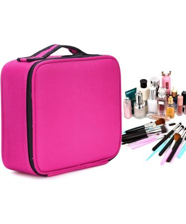 Forrica Cosmetic Bag for Women | Portable Makeup Organizer & Travel Case | Red Makeup Suitcase - Buy Online on GoSupps.com