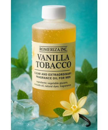 4 Fl Oz Vanilla Tobacco Fragrance Oil for Men, Our Interpretation Rich Blend, Concentrated Body and Perfume Oil, Long Lasting Uncut Formula for Home & Gifts 4 Fl Oz (Pack of 1) - Buy Online on GoSupps.com