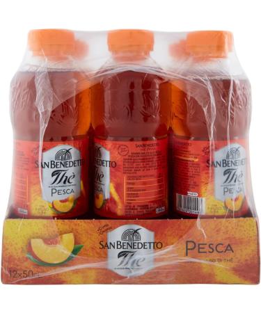 Italian Gourmet E.R. San Benedict The Pesca Lot of 24 Peach Refreshing Iced Tea 500 ml + Gourmet Italian Pulp 400 g - Buy Online on GoSupps.com