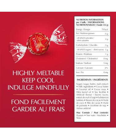 Lindt LINDOR Milk Chocolate Truffles Gift Box 156-Gram Box Chocolate Gift Box Perfect for Gifting - Buy Online on GoSupps.com