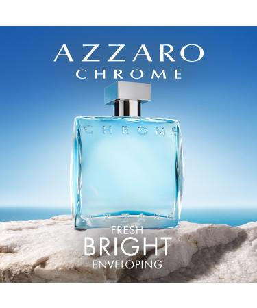 Azzaro Chrome Eau de Toilette - Fresh Aquatic Mens Cologne - Citrus Woody Musky Fragrance -Fresh Notes of Bergamot - Everyday Wear - Classic Summer Beach Scent - Luxury Perfumes for Men 3.3 Fl Oz (Pack of 1) - Buy Online on GoSupps.com
