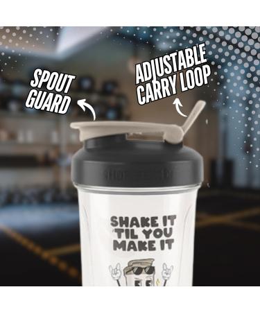 Shop Sante Shaker Bottle Perfect for Protein Shakes and Pre Workout 28-Ounce No Odor Stain Free BPA Free - You Make It - Buy Online on GoSupps.com