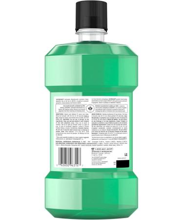 Listerine Fresh Burst Antiseptic Mouthwash Essential Oils Menthol Thymol Eucalpytol Plaque Bad Breath Gingivitis 1.5L Mouthwash Fresh Burst (1.5L) - Buy Online on GoSupps.com