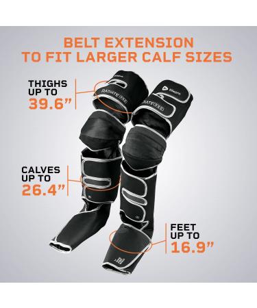 Lifepro Radiate Pro Leg Massager - Heat & Compression for Pain Relief - Circulation & Rehab Therapy - Tall Extra Wide Design - Buy Online on GoSupps.com
