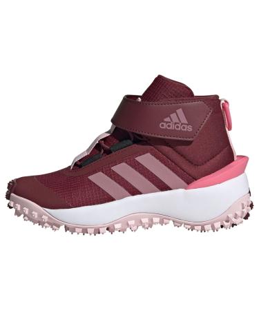 adidas Unisex Kinder Fortatrail Shoes Kids Shoes-High 31 EU Shadow Red Wonder Orchid Clear Pink