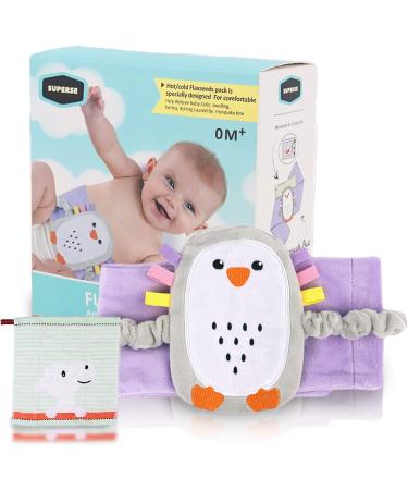 Superse Colic and Gas Relief for Newborns (Original) - Heating Pad Belly Band for Baby Reflux - Aroma Therapy Stomach Band for Infant Gas Relief - Buy Online on GoSupps.com