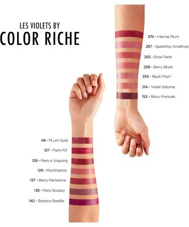 Buy Color Riche Satin Lipstick 137-Berry Parisienne - International Shipping Available | Top Quality Lip Color 4.8g - Buy Online on GoSupps.com