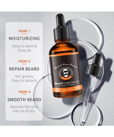 Beard Growth Kit with Derma Roller & Beard Oil Serum for Men | Grooming & Hair Growth | Rapid Grow & Thickening | Type1 - Buy Online on GoSupps.com