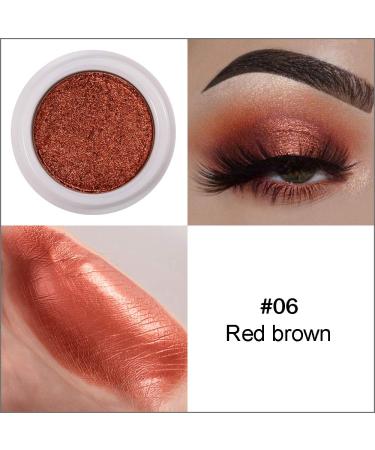 AKARY 12 Colors Glitter Eyeshadow Palette - Highly Pigmented Monochrome Pearlescent Eye Makeup Gift for Women and Girls - Buy Online on GoSupps.com