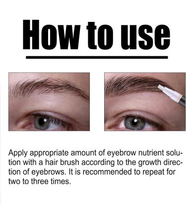  KOAHDE Eyebrow Growth Serum Eyebrow Regrowth Essential Oil for Thickening and Strengthening Your Eyebrows 3ml 1pc - Buy Online on GoSupps.com