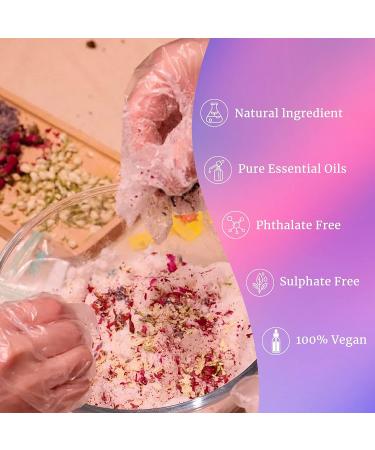 NOSTOSON Aromatherapy Shower Steamers - 8-Piece Essential Oil Shower Bombs for Relaxation & Stress Relief - Self-Care Gift Set for Women, Men, Kids - Pink - Buy Online on GoSupps.com