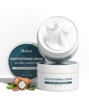 ND Urea 40% Foot Cream - Best Callus Remover for Dry Feet, Hands, Elbows, Knees - Cracked Heel Repair with Socks - Intensive Moisturizer for Rough, Thick, Dry Skin - Buy Online on GoSupps.com