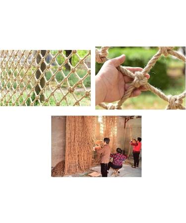 Child Security Net Hemp Rope Cargo Net Outdoor Birds Net Garden Plant Fence Net Kids Rope Ladder Swing Railing Net (3 * 5m(10 * 16ft)) () - Buy Online on GoSupps.com