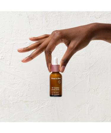 Retinol Serum | 100% Vegan Anti-Aging Face Serum | Reduce Wrinkles Lines & Dark Spots | A Game by Fleur & Bee - 1 oz - Buy Online on GoSupps.com