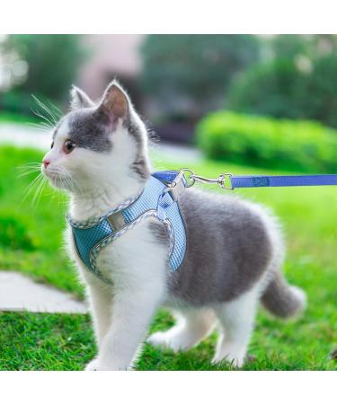 Adjustable Cat Dishes with Leash | Outbreak-Proof & Reflective Cat Supplies for Small Dogs - Buy Online on GoSupps.com