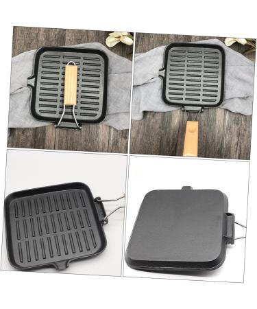 Milisten Frying Pan Pancake Griddle Stovetop Non Cooking Utensil Square Egg Pan Japanese Omelette Pan Kitchen Grill Pan Mini Griddle Pan Cooking Pot Wok Induction Cooker - Buy Online on GoSupps.com