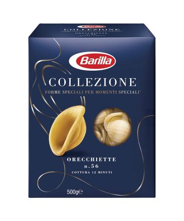 Barilla Collezione Orecchiette Pasta - High-Quality Durum Wheat Al Dente Pack of 12 (500g each) - Authentic Pugliese Taste - Buy Online on GoSupps.com