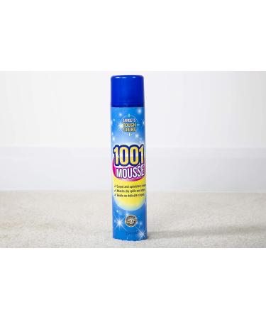 1001 Mousse Carpet and Upholstery Cleaner Floral Scented Cleaner 350 ml & Dr. Beckmann Carpet Stain Remover | Removes new and dried-in stains | includes applicator brush - Buy Online on GoSupps.com