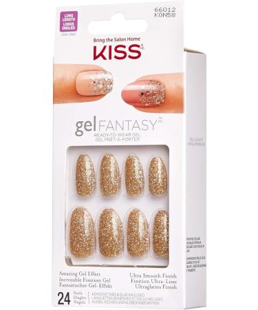 Kiss Gel Fantasy Ready-to-Wear Gel 24 Nails KGN58 Cosmo - Buy Online on GoSupps.com