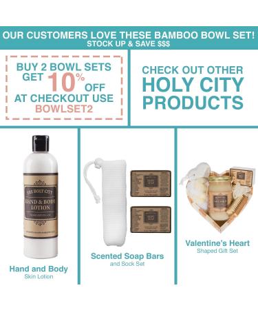 Exfoliating Body Scrub - Hydrating Dead Sea Salt Scrub for Hands & Body | 16 fl oz Eucalyptus Gift Set with Wooden Bowl - Buy Online on GoSupps.com