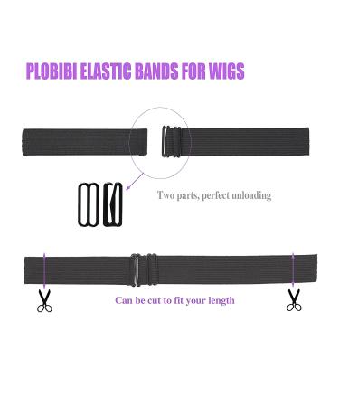 12PCS Adjustable Wig Bands for Wig Making - Elastic Hair Bands for Sewing Wig Caps - 1x12inch - Buy Online on GoSupps.com