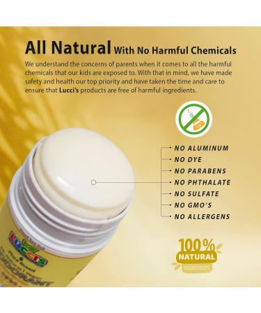 Kids Deodorant for Girls & Boys - Vegan Plant-Based & Non-GMO - Natural Aluminum-Free Solid Stick - 1.94 oz - Buy Online on GoSupps.com