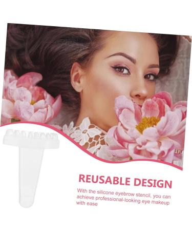 Ipetboom 2pcs Silicone Eyelash Stamp Stencil Tools Eyeliner Template Stamp Eyelash Liquid Eyeliner Make up - Buy Online on GoSupps.com