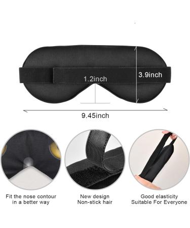 Haskirky Light Blocking Eye Mask for Deep Sleep - Breathable & Adjustable for Men and Women | Perfect for Travel, Yoga, Meditation, Office | Funny Owl Design - Buy Online on GoSupps.com