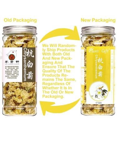 Buy 100% Organic White Juhua Tea | Hangzhou Edible Flower Tea for Eye Protection | 30g - Premium Loose Leaf - Buy Online on GoSupps.com
