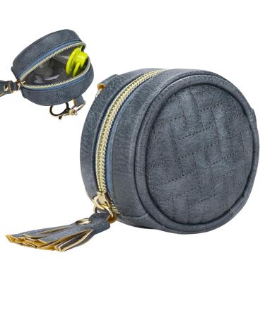 Ailopta pacifier cover with clip |Pacifier-trailer pod with closure for easy attachment to a diaper or handbag measures 3.9 inches in diameter and holds 2 pacifiers