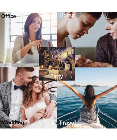 18 ml Metal Nail Polish Mirror Effect - Mirror Nail Polish Chrome Nail Polish - Mirror Effect High Gloss Gel Manicure Nail Polish - Durable Not Removable (Champagne Silver 12) - Buy Online on GoSupps.com