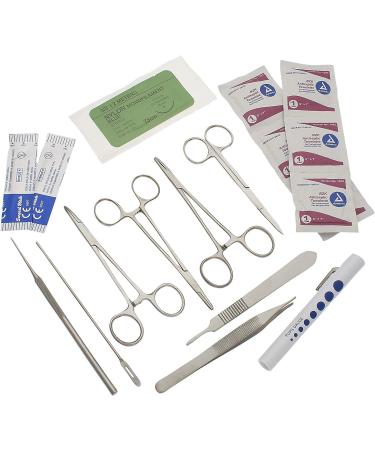 ASA TECHMED 20 PC U.S. Military Style Surplus Emergency Survival Kit - Bleed Control & First Aid - Molle Pouch - Buy Online on GoSupps.com