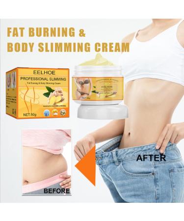 Buy Ginger Fat Burning Cream - Anti-Cellulite Slimming & Weight Loss Cream for Belly | Soothing Relaxing Tightening Formula - Buy Online on GoSupps.com