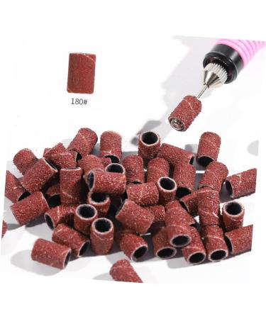 Beaupretty Faux Nails Ring Head Polisher nail polisher nail sanding bands nail sanding ring nail manicure tools nail drill head drill sanding bands drill bits for nails nail polish Drill medium Brown - Buy Online on GoSupps.com