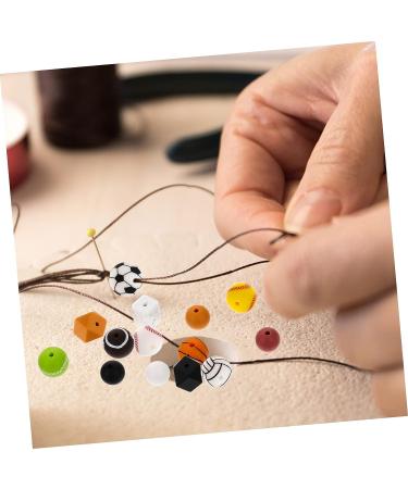 COHEALI 880 Pcs Silicone Bead Kit for Baby Necklace and Jewelry DIY - Hexagon and Round Beads for Teething and Pacifier Clip - As Shown - Buy Online on GoSupps.com