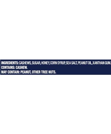 Planters Honey Roasted Whole Cashews - 8.25oz Canister | Sweet & Crunchy Snack - Buy Online on GoSupps.com