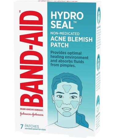 Band-Aid Hydro Seal Acne Patches for Face - Non-Medicated Blemish Patch for Pimples - 7 Patches - Buy Online on GoSupps.com