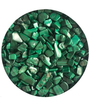 500g Malachite Crystal Gravel Crystal Chip Beads Home or Fountain Decor Tumbled Stone DegaussReiki ZJGIDTEM (Color : 100g 8-12mm) - Buy Online on GoSupps.com