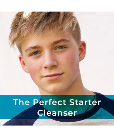 Spots & Stripes Gentle Cleansing Lotion for Boys | Skin Goals Face Wash for Teens | Blemish-Fighting with Coconut & Chamomile | 150ml - Buy Online on GoSupps.com