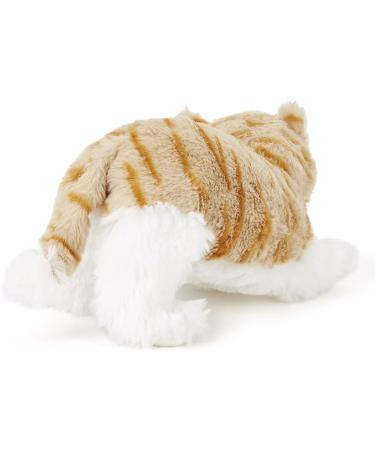 Zappi Co Plush Ginger Kitten Stuffed Toy - Safari Animals Collection (25cm) | Soft & Cuddly for Kids - Buy Online on GoSupps.com
