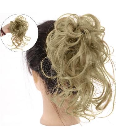 WQEPYY Messy Hair Bun Curly Wavy Hair Scrunchies for Women Extensions Curly Wavy Hair Pieces Hairpiece Hair Ribbon Ponytail Extensions Hair Donut Hair Chignons Hair Accessories (613#) - Buy Online on GoSupps.com