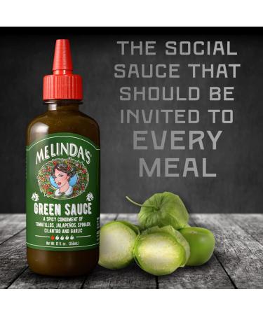 Melinda's Green Sauce Spicy Tomato Jalapeno 355ml - Buy Online on GoSupps.com